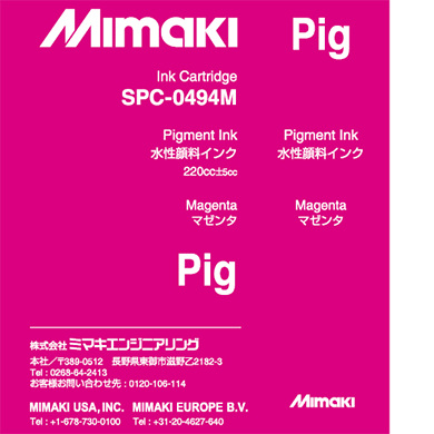 MIMAKI SPC-0494M original ink 220ml Magenta