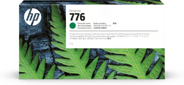 HP 776 1-liter Chromatic Green Ink Cartridge(1XB03A)