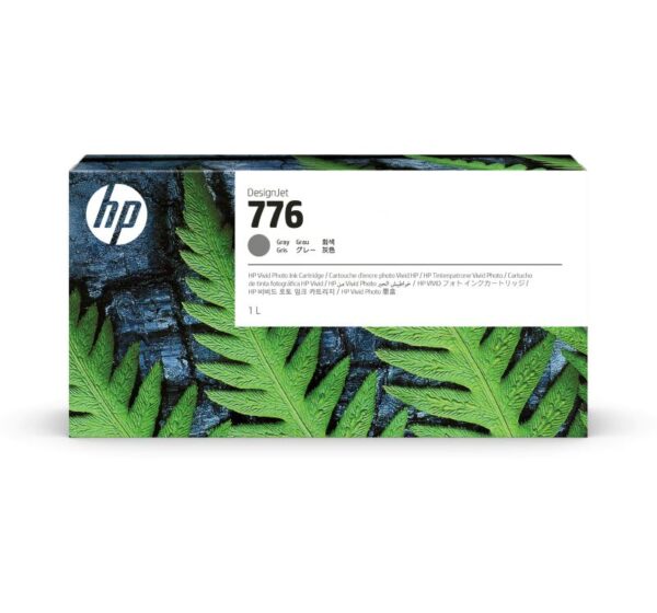 HP 776 1-liter Gray Ink Cartridge(1XB05A)