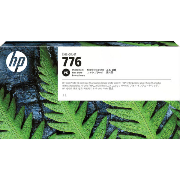 HP 776B 1-liter Photo Black Ink Cartridge(1XB16A)