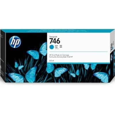 HP 746B 300-ml Cyan DesignJet Ink Cartridge(3WX36A)