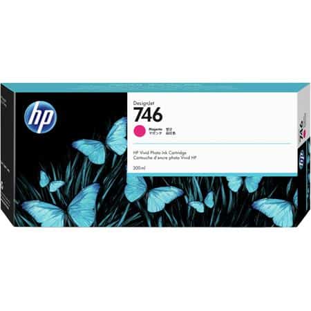 HP 746B 300-ml Magenta DesignJet Ink Cartridge(3WX37A)