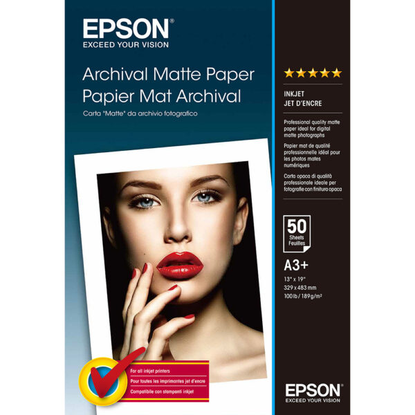 Pap Mat Archival A3+ (50f./189g) (C13S041340)