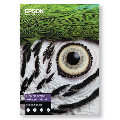 Fine Art Cotton Textured Natural A3+ 25 Sheets (C13S450282)