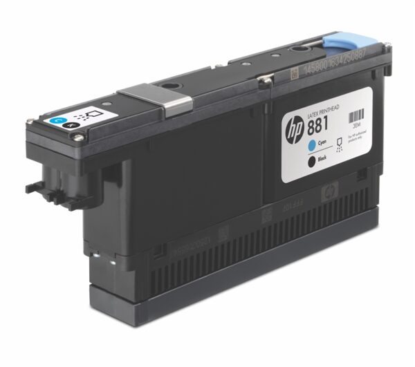 HP 881 Cyan/Black Latex Printhead(CR328A)