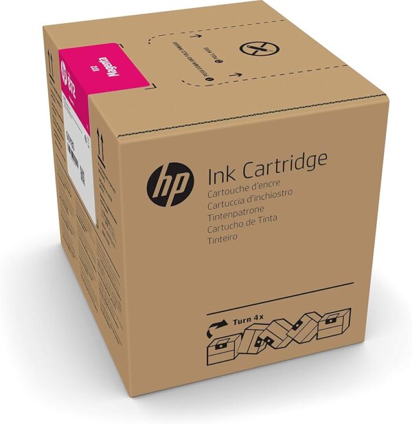 HP 872 Cartouche d’encre magenta Latex, 3 litres(G0Z02A)