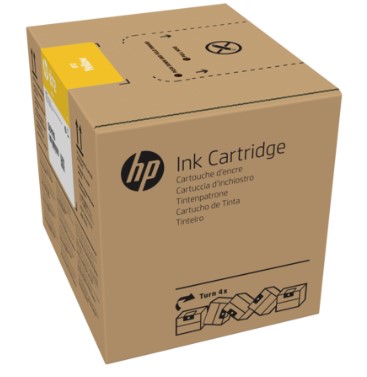 HP 872 Cartouche d’encre jaune Latex, 3 litres(G0Z03A)