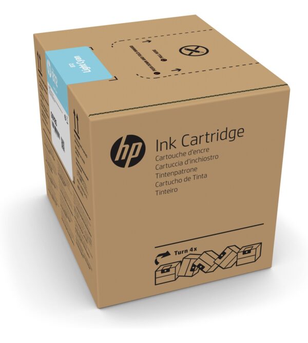 HP 872 Cartouche d’encre cyan clair Latex, 3 litres(G0Z05A)