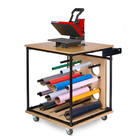 Porte-rouleaux pour la Secabo Shelving Table 16