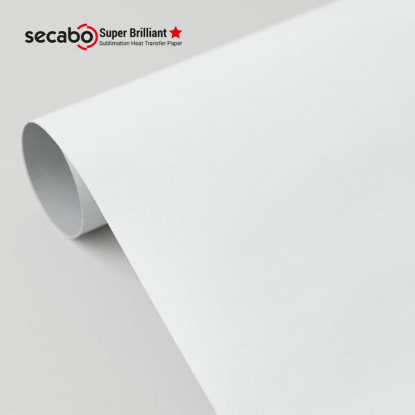 Secabo Super Brillant papier à sublimation, rouleau 61cm x 40m