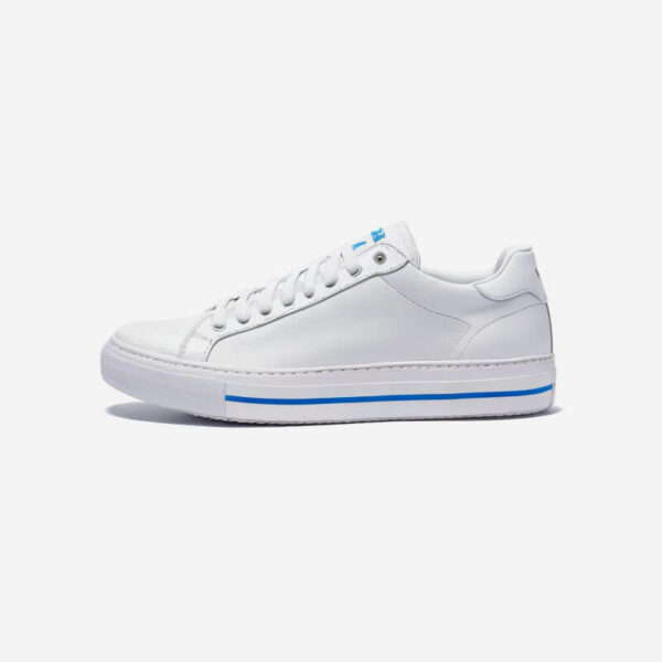 Panelled Lace-Up Sneakers