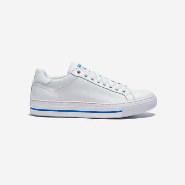 Panelled Lace-Up Sneakers